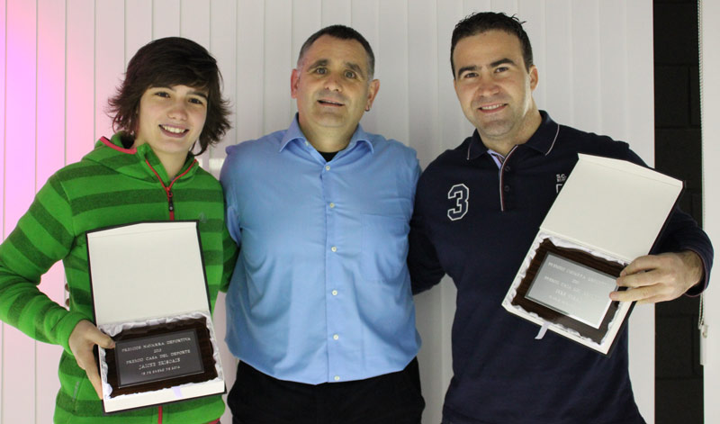 Colás y Equísoain, premios al deporte 2013